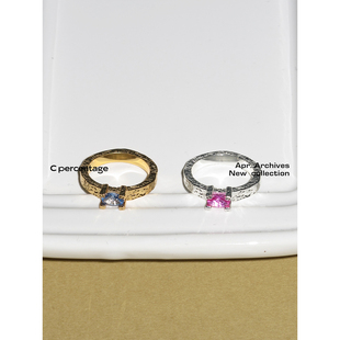 【04.22新品】C percentage生矿戒指
