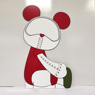 定制人形立牌PVC人形广告牌户外KT板立牌 写真雪弗板等身立牌