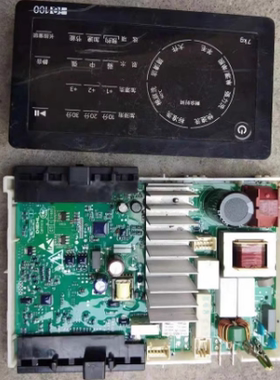 适用西门子滚筒洗衣机XQG80-WM12L2E88W操作板IQ100 8KG主板