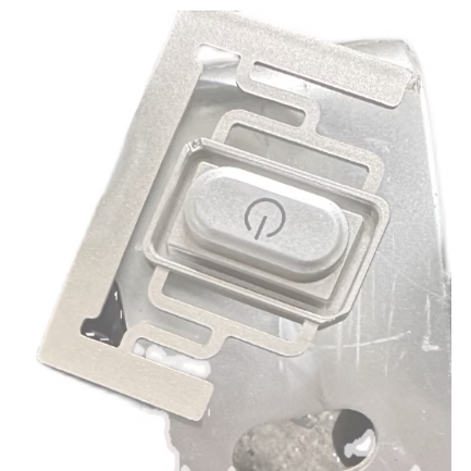 海尔滚筒洗衣机EG8012B919GU1 EG8014HB39GU1N电源开关按键帽按钮