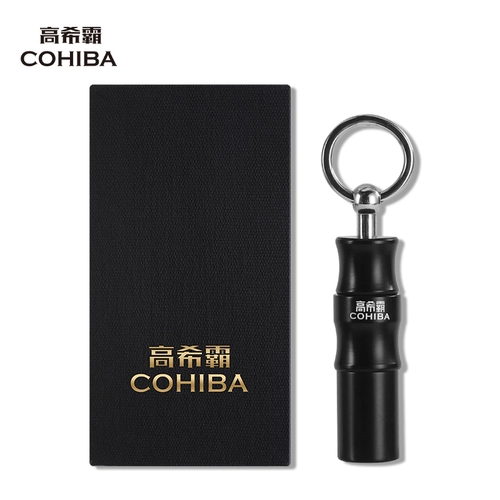 Cohiba gaosh Сигар с сигарными сигарными сигарными сигарами и открывающимися перфорациями буровые бурные двойные ножи с острым размером удары