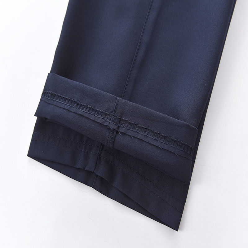 藏青色校服中学高中轻薄运动裤