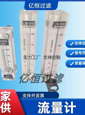 定制GN37C浮子流量计低温取样架QL400电厂玻璃转子流量计