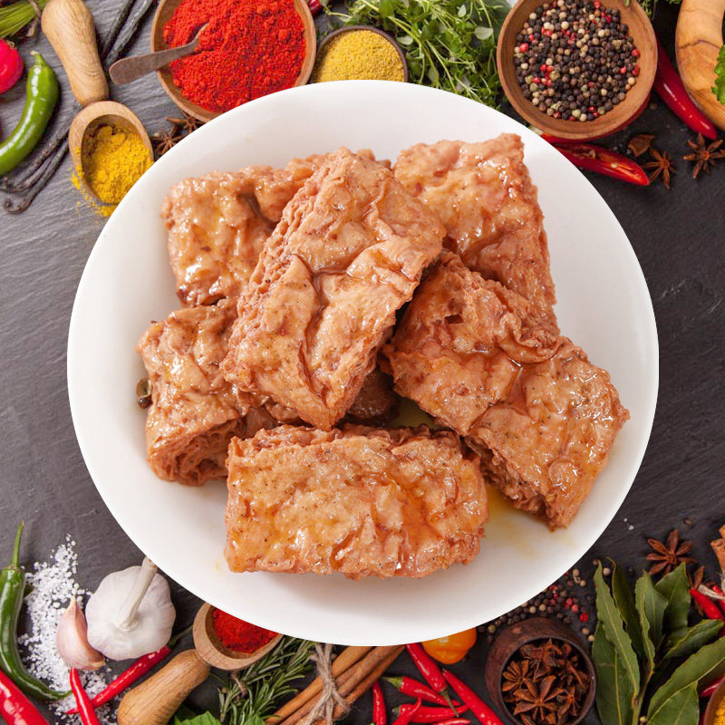 祈发手撕素牛排辣条麻辣味包邮素牛肉豆腐干网红素食小吃休闲食品