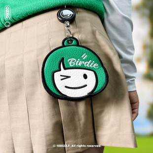 韩国代购直邮108 Golf LUCKYOU正品高尔夫男女卡通擦球巾球包挂饰