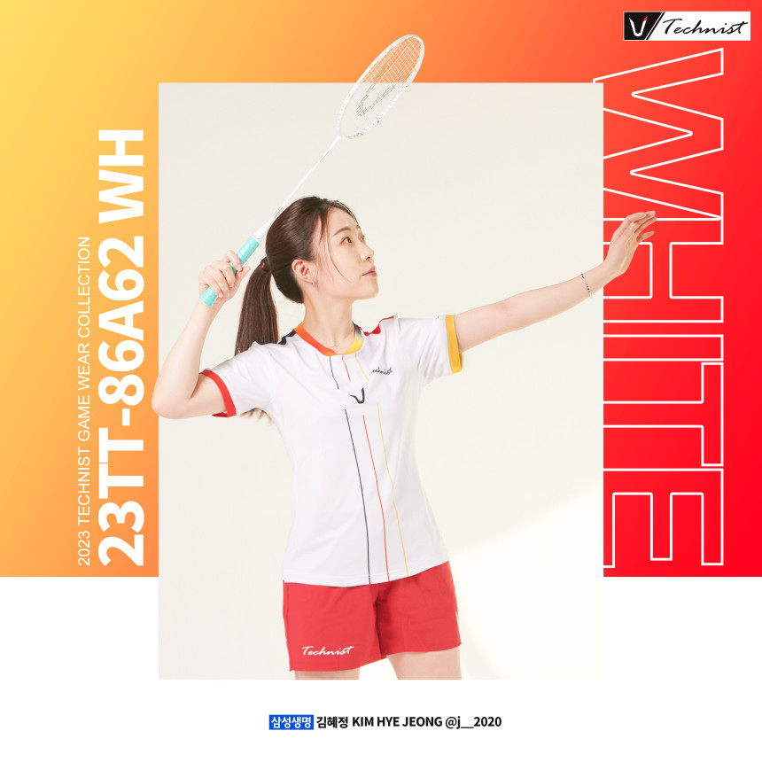 TECHNIST竖条彩色领短袖T恤