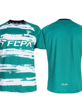 韩国代购直邮FLYPOWER羽毛球服2023清仓速干透气男女拼色短袖T恤