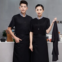 Дышащий черный фартук