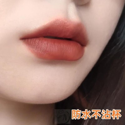 李佳琪推荐不掉色不沾杯肉桂奶茶色口红哑光素颜显白持久防水保湿