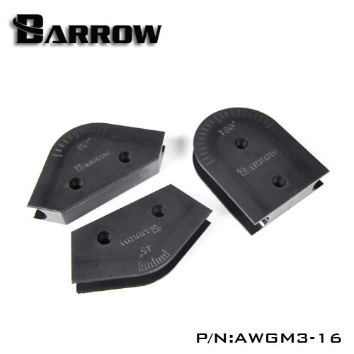 ABS多角度16MM亚克力管弯管模具套装3只装 AWGM3-16