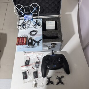 第三视角Q120三叶草四旋翼无人机 轴距120mm飞向北京国赛专用飞机