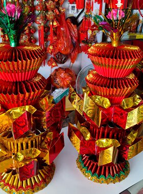 全家福手工折纸材料包(需自折视频教程)纸活纸全套