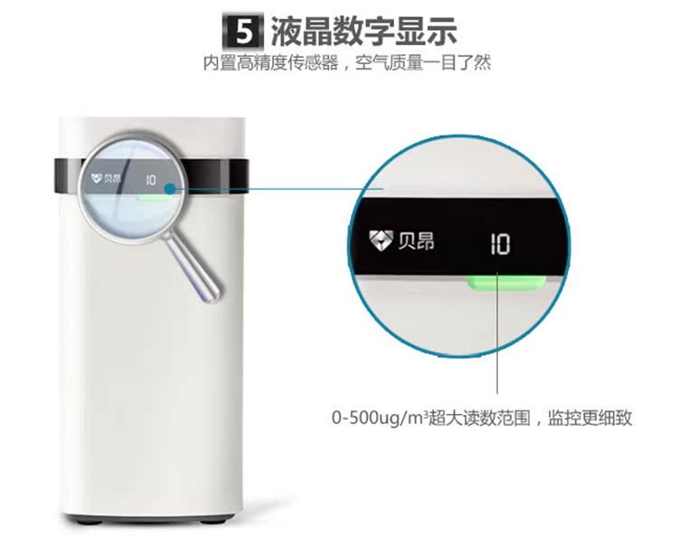 [合信工贸空气净化,氧吧]年货大促空气净化器家用X3免耗材水洗月销量0件仅售3533元