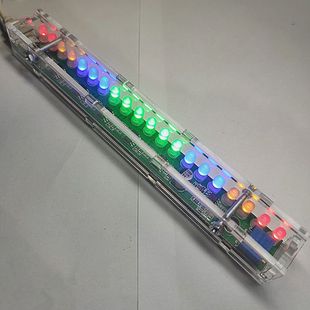 单声道音频指指示器功放音响广场舞改装伴侣电平节奏律动灯