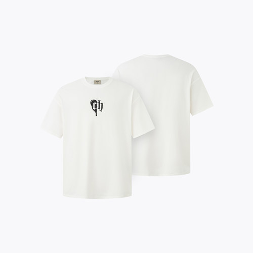 CH创意印花重磅短袖T恤