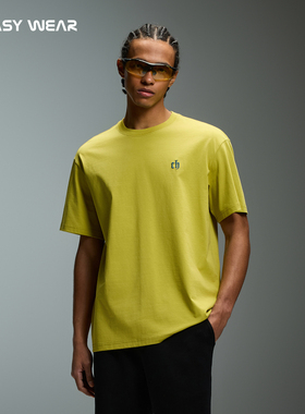 CH丨吸湿速干凉感抑菌运动长袖 2026新款春季宽松圆领logo男士t恤