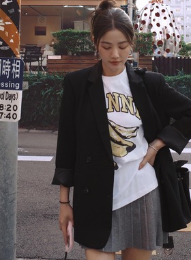 许路儿LUREHSU正品代购R232119  百摺自制短裙JK制服风灰色水手裙