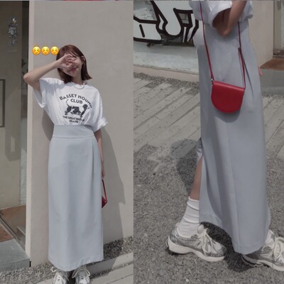 PAZO半裙西装帅气包臀通勤高腰裙