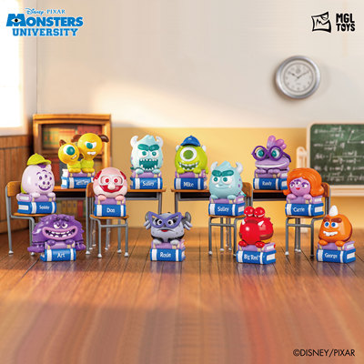 迪士尼怪兽大学迷你豆手办盲盒