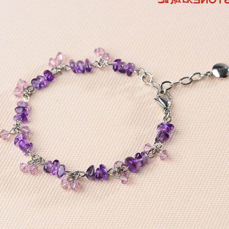 .superior quality Charm broadcasting Synthesis amethyst Bracelet Hand string Valentine's Day Gift Girlfriendin the Accessories/Fashion Jewelry, Bracelets  category - from Buy2taobao.com to provide professional Taobao agent buy service
