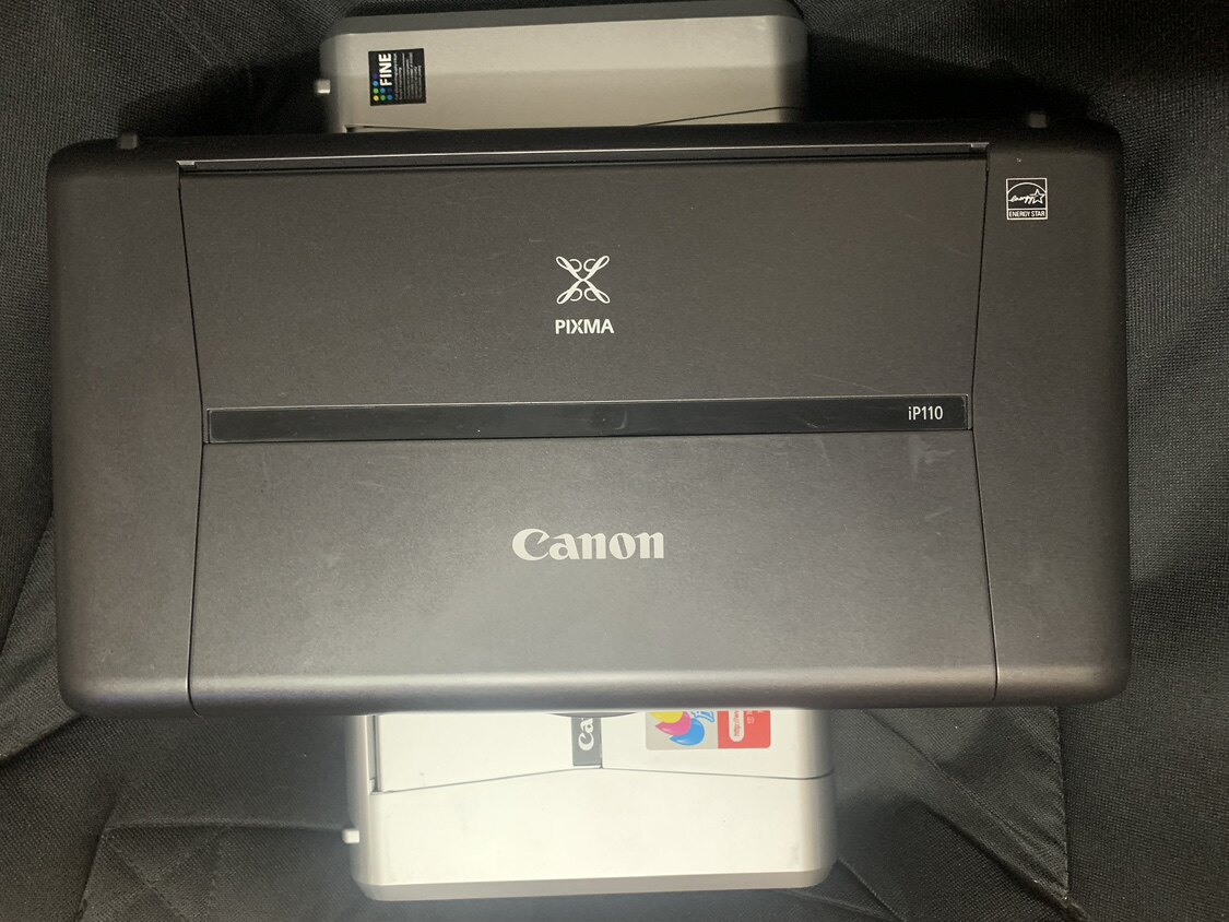 CANON佳能IP110移动A4便携式无线手机蓝牙WIFI家用照片打印机