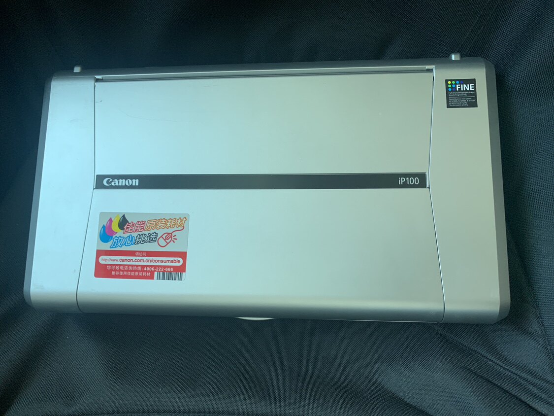 CANON/佳能/ip100/ip110移动便携式无线手机蓝牙家用照片打印机