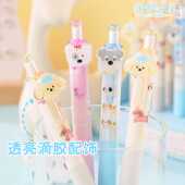 小狗挂件自动铅笔高颜值解压可爱女生款 卡通可爱ins风0.5活动铅笔