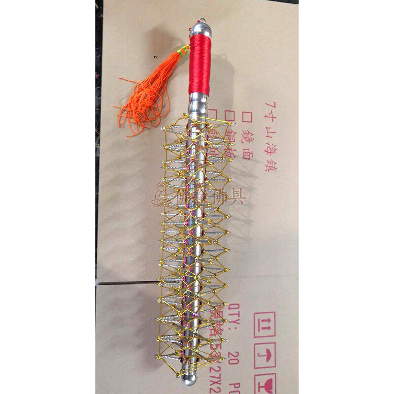 台湾72/108针刺棍 庙会乩童用品 五宝之一 宫庙佛具神明绕境武乩