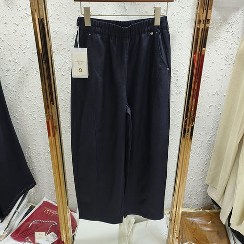 正品霓维斯夏韩系松紧腰天丝