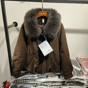 时尚 品牌雨格A573专柜正品 韩版 新款 气质90白鸭绒保暖羽绒服女 冬季