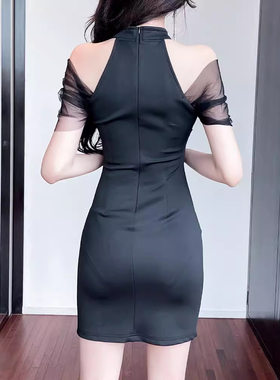性感旗袍裙女新款足浴技师工装