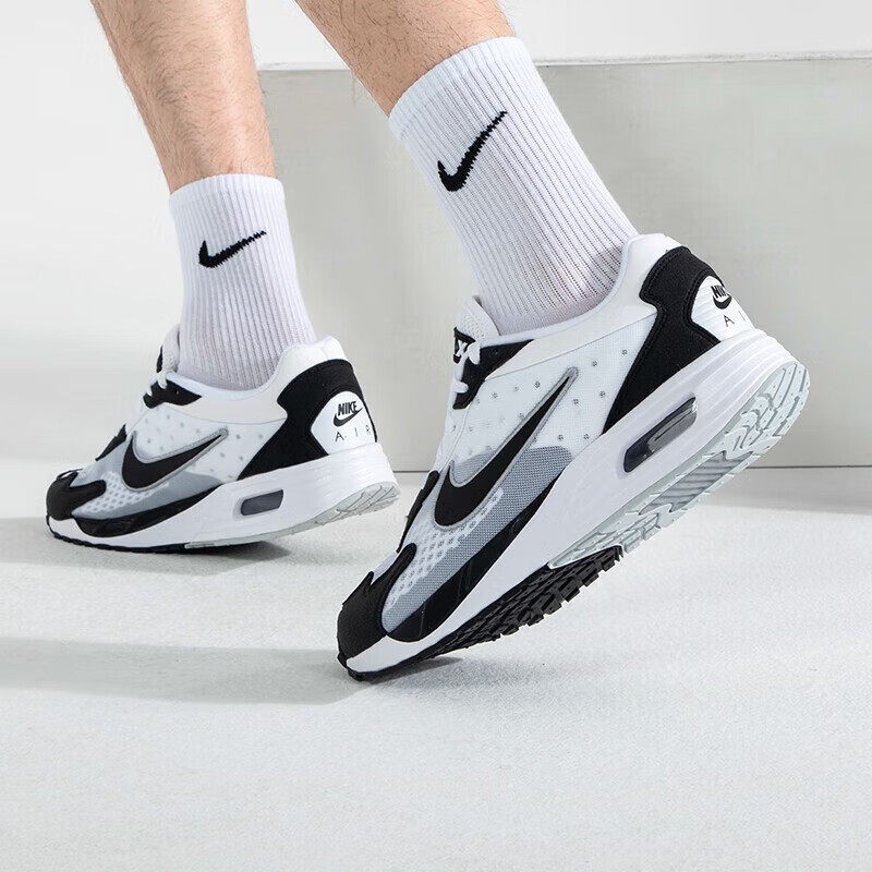 Nike耐克男鞋官方旗舰气垫运动鞋2026夏季新款黑白AIRMAX跑步鞋男