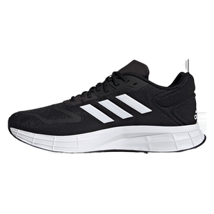 阿迪达斯男鞋正品春夏新款轻便防滑休闲运动鞋透气网面黑色跑步鞋