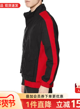 Puma彪马男装外套运动休闲复古拼接撞色舒适立领夹克风衣男620223