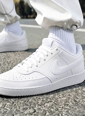 Nike耐克男鞋COURT VISION低帮板鞋运动休闲鞋小白鞋男DH2987-100