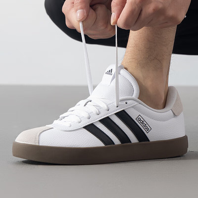 阿迪达斯男鞋低帮复古板鞋休闲鞋