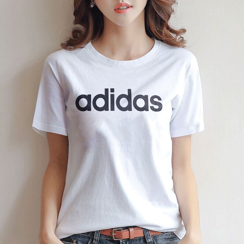 阿迪达斯女装t恤夏季官网旗舰新款正品女士短袖运动休闲半袖上衣