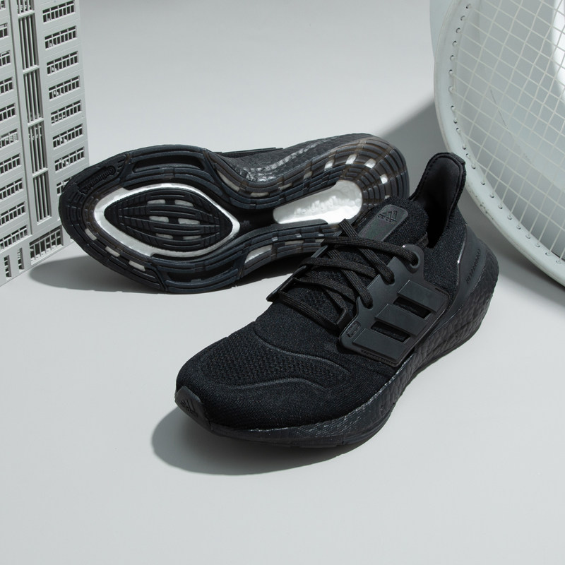 阿迪达斯男鞋冬款官方旗舰新款透气黑武士boost跑步鞋子运动鞋男