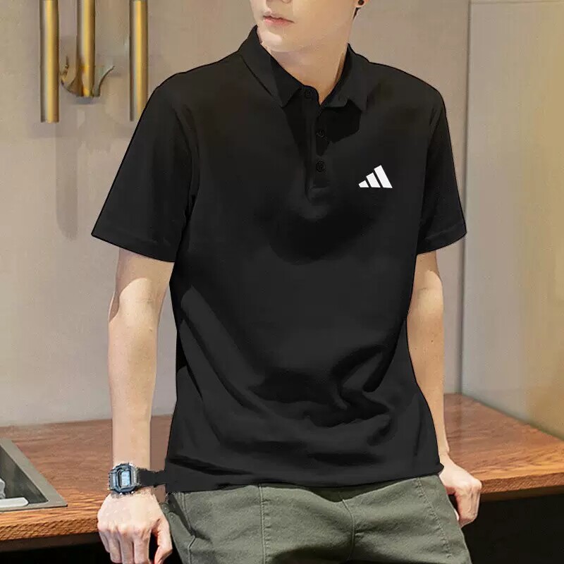 阿迪达斯polo衫男短袖官方旗舰夏季男士速干运动体恤翻领半袖T恤