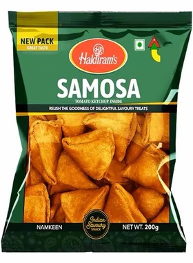 Haldirams snacks印度春卷零食  samosa 200g 咖喱角小吃 namkeen