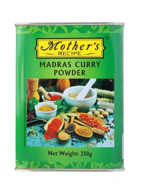 Indian MADRAS CURRY POWDER 印度玛德拉斯咖喱粉masala咖喱250g