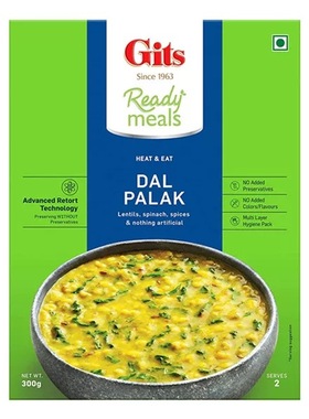 Indian ready meals Ready to eat Gits Dal palak 速食咖喱 300g