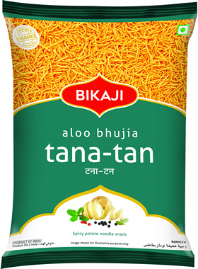 印度小吃 snacks 印度零食 Tana tan Aloo bhujia namkeen
