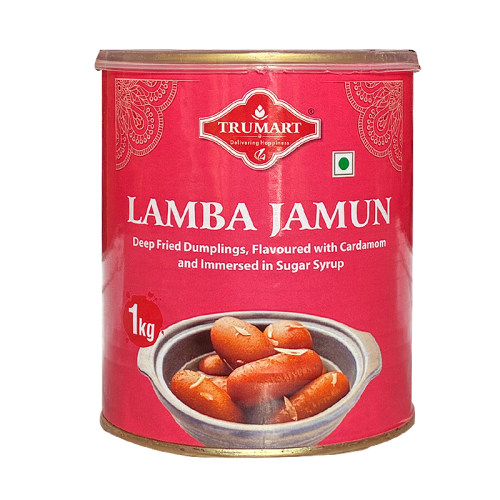 LAMBA Gulab Jamun Indian Sweets 1KG 印度汤圆玫瑰球点心甜品