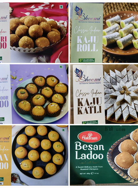 DIWALI SWEETS印度甜点 排灯节 Ladoo Kaju katli新鲜糕点 Sweets