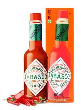 tabasco Chilli sauce 美国原味辣椒仔 60ml 西餐调味酱牛排意面
