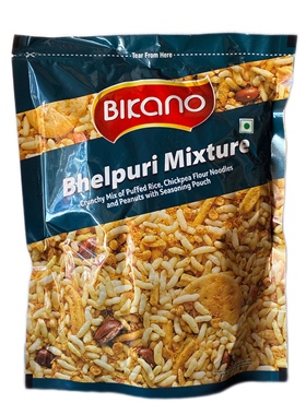 印度小吃snacks零食即食日常零食 Bhelpuri mixture namkeen 200g