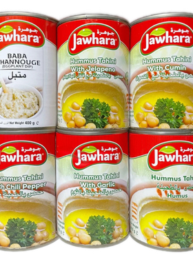 进口中东鹰嘴豆泥 三角豆泥 Hummus With Tahini 400g Hummus