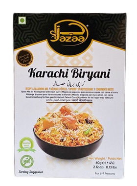Jazaa Karachi Biryani 巴基斯坦焖饭调味粉调味料 masala 60g