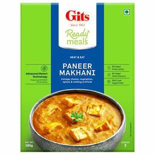 ready meals Ready to eat Gits Paneer makhani 速食咖喱 300g
